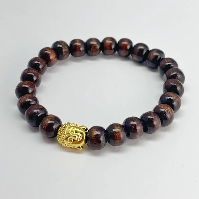 BUDDHA BRACELET - WOOD