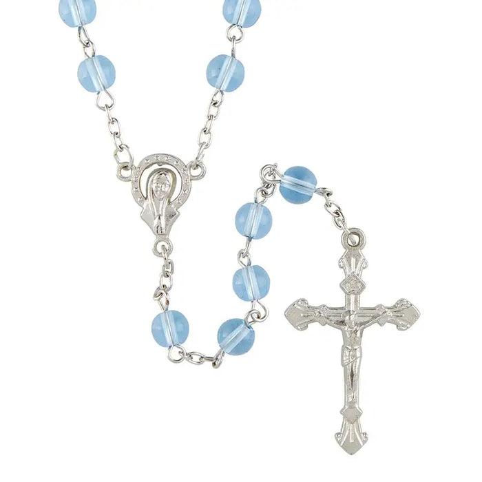 GLASS BD ROSARY