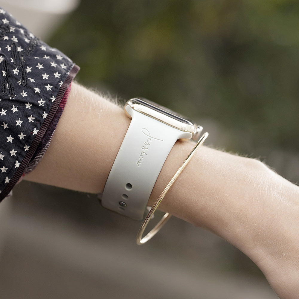 CUSTOMIZED FLOWER WATCH BAND FOR APPLE WATCH