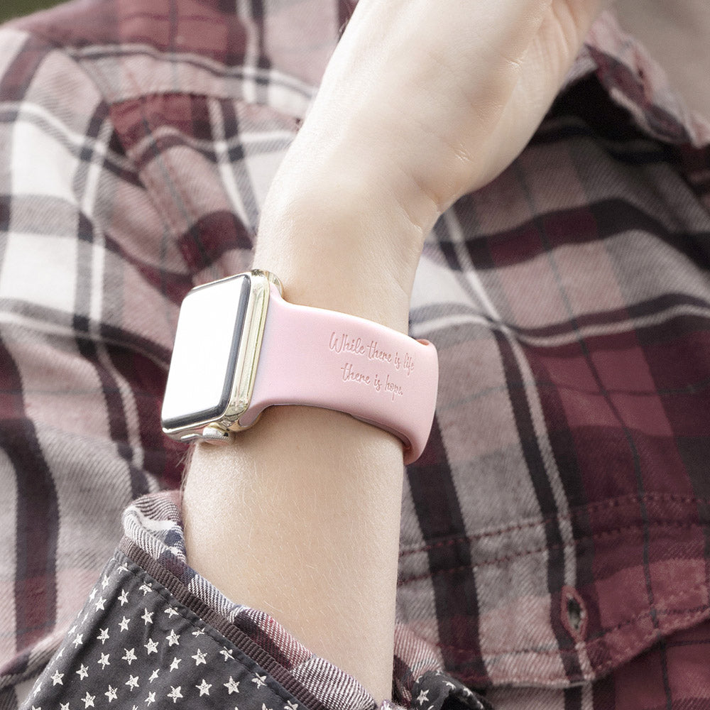 CUSTOMIZED FLOWER WATCH BAND FOR APPLE WATCH