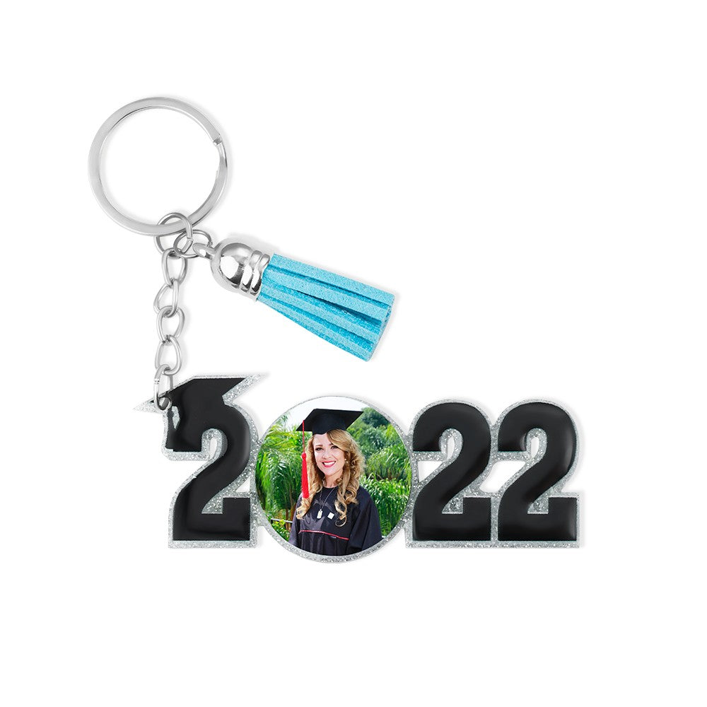 GRADUATION KEYCHAIN WITH PERSONALIZED PHOTO