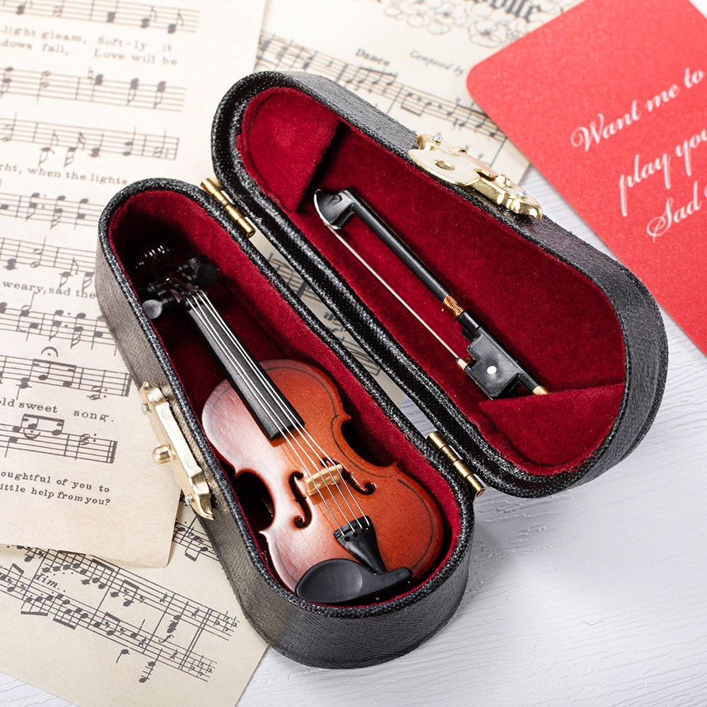 WORLD'S SMALLEST TINY VIOLIN FOR COMPLAINERS THAT PLAYS MUSIC