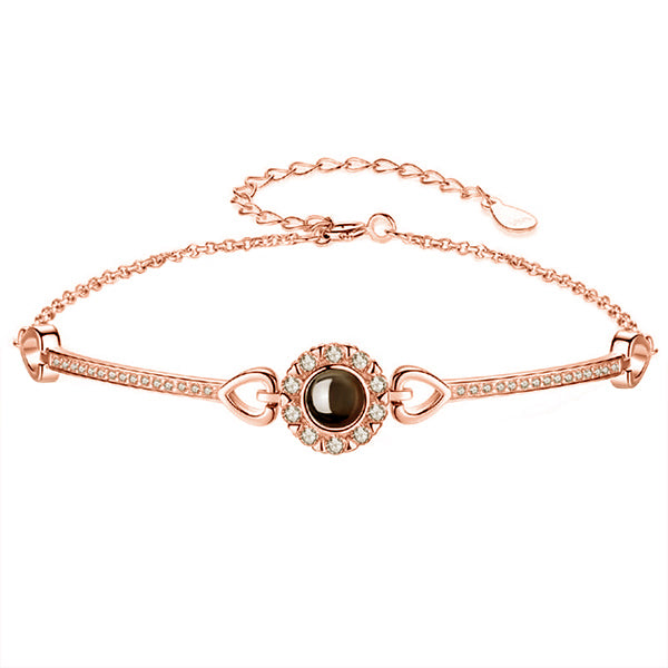 LOVE MEMORY PHOTO & 100 LANGUAGES PROJECTION BRACELET