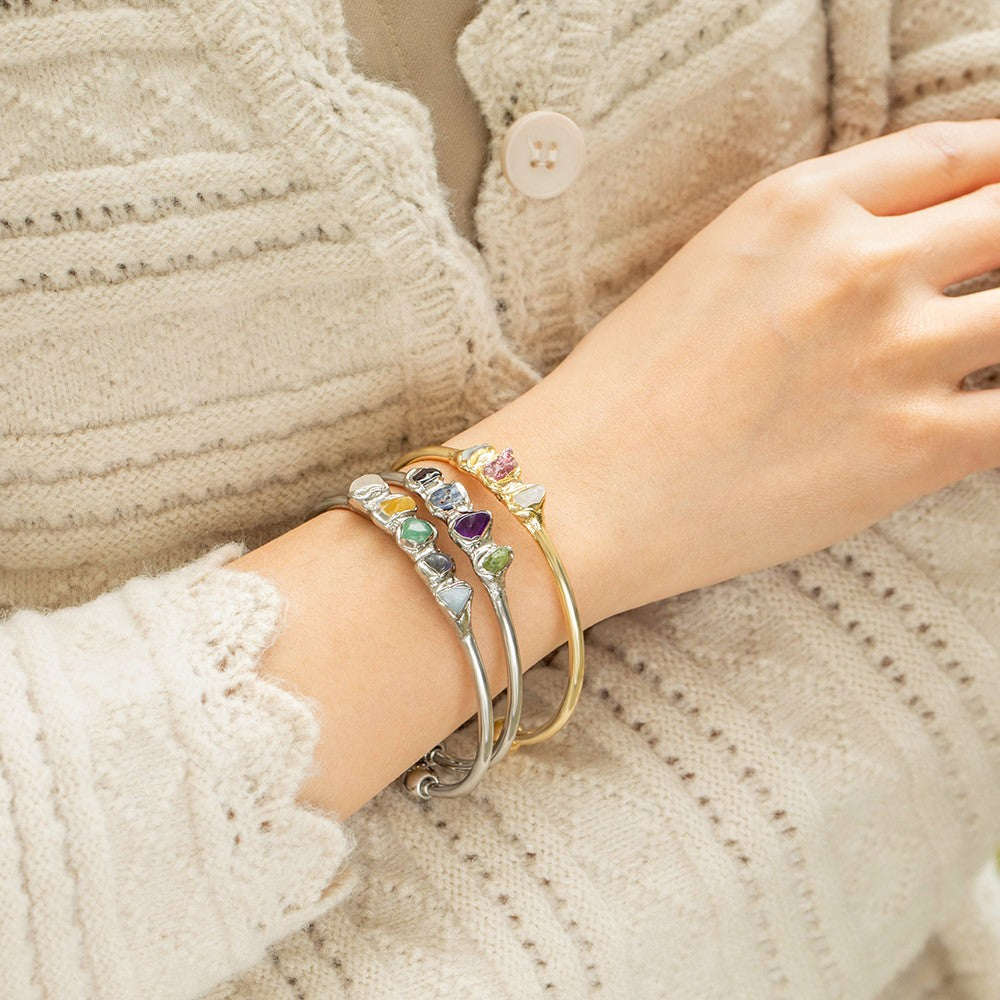 CUSTOM FAMILY BIRTHSTONE BRACELET