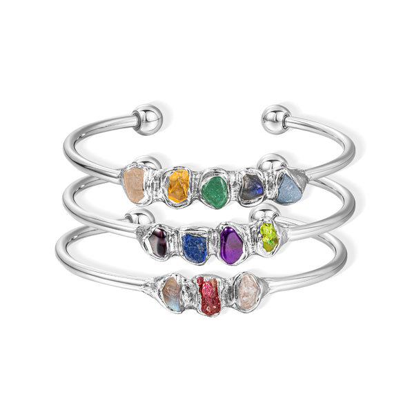 CUSTOM FAMILY BIRTHSTONE BRACELET