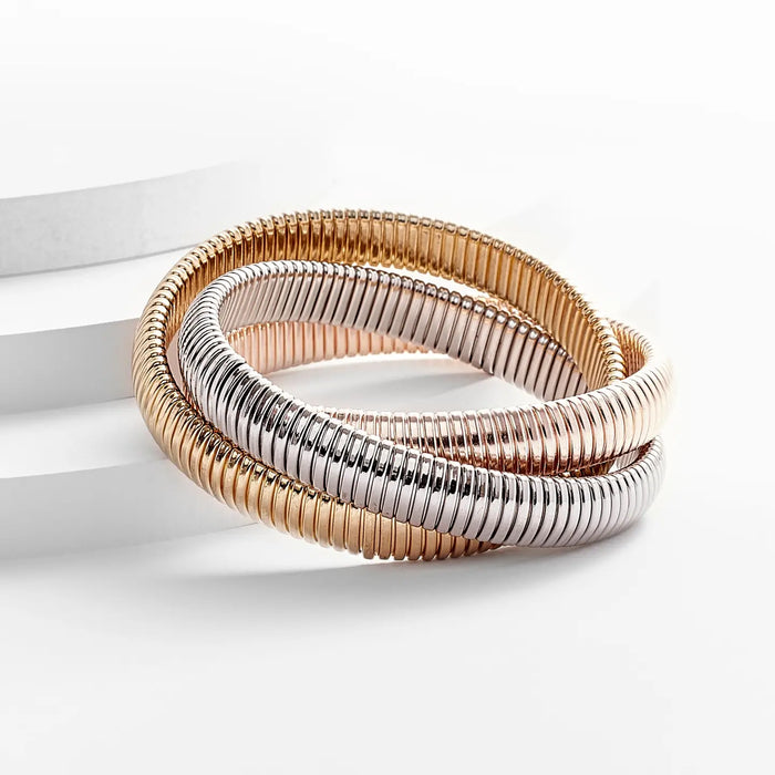 CLEMENTINE TRIPLE COBRA BRACELETS