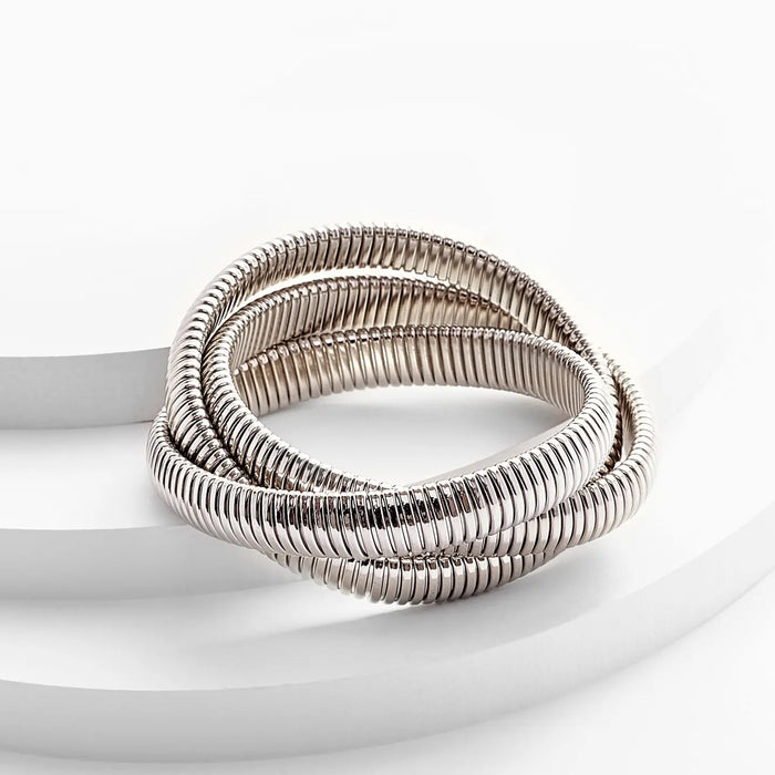 CLEMENTINE TRIPLE COBRA BRACELETS