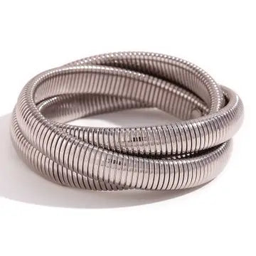 CLEMENTINE TRIPLE COBRA BRACELETS