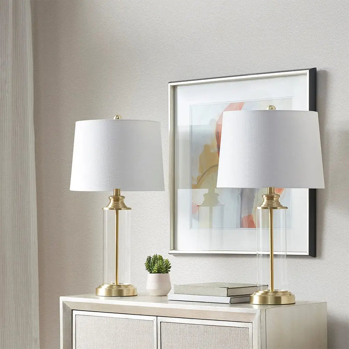 TABLE LAMP DESK LAMP, GOLD [SET OF 2]