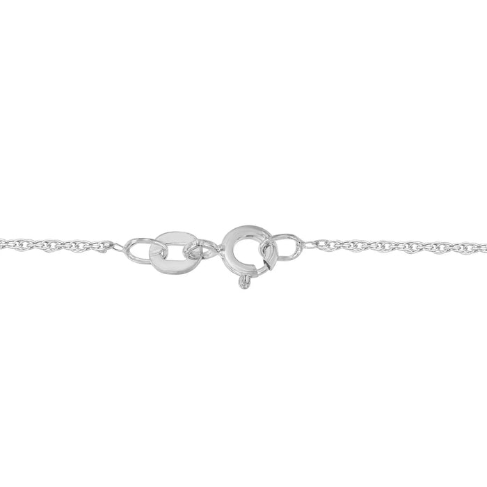 STERLING SILVER DIAMOND ACCENT INFINITY 18" PENDANT NECKLACE