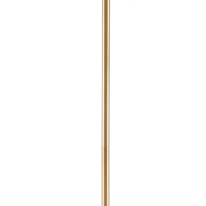 1-LIGHT SHELL DRAPE ELEGANT CHANDELIER WITH GOLD BASE